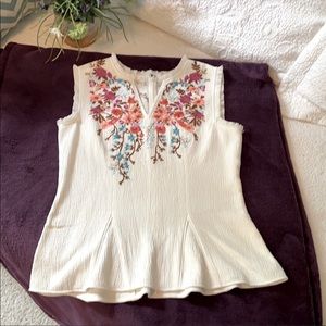 Sundance Embroidered Top - S